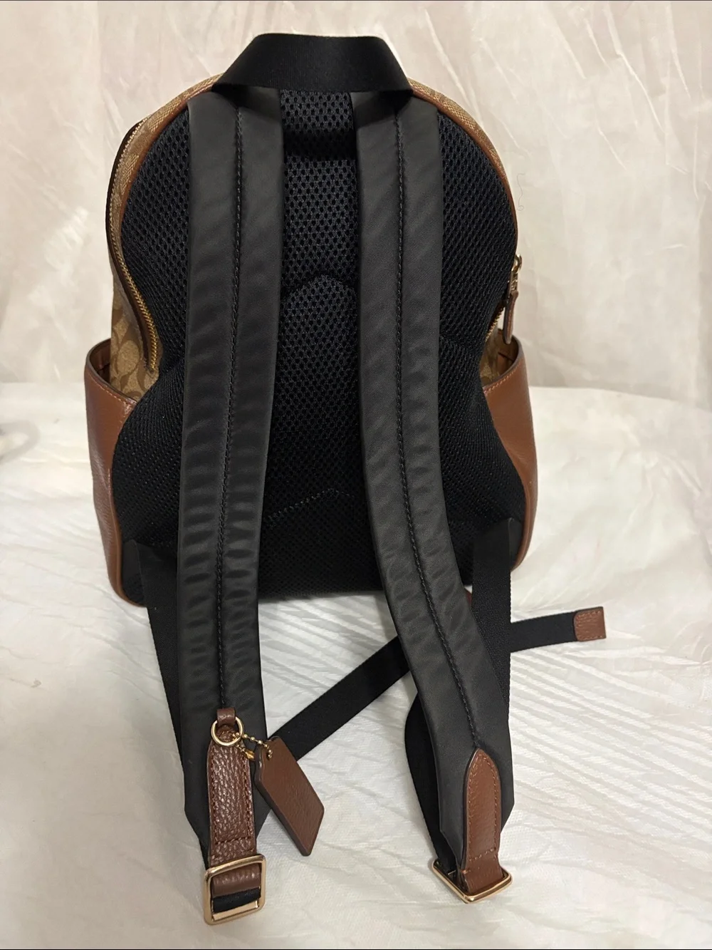 Coach Signature Canvas Backpack